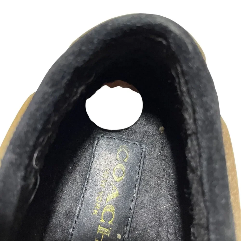 Coach 7 Suede Fur lined Antonia‎ Pull On Moccasin